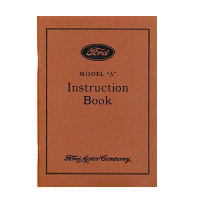 BA-3L Instruktion Buch 31-31 Ford Model-A späte 1931 BA-3L Instruktion Buch 31-31 Ford Model-A späte 1931