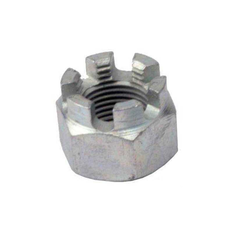 T-3821  Castle nut for bracket (perch) of front leaf spring   Ford Model T 1909-1919 