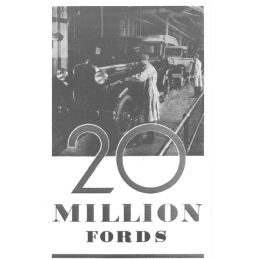 A-20MF  Brochure 20 Million Fords 1903-1931 