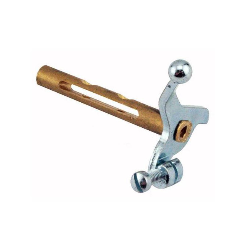 A-9581-OS Throttle shaft with lever (oversize) Ford Model A 1928-1931 A-9581-OS Throttle shaft with lever (oversize) Ford Model A 1928-1931
