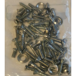 A-1017-KIT  screw set for interior fittings   Ford Model-A 1930-1931 Phaeton 2-door 