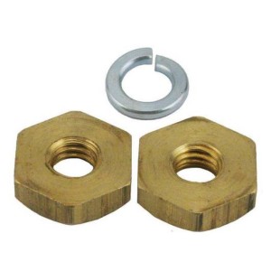 A-10107-B Muttern-Set Messing für Anschluss Bolzen Generator
Ford Model-A 1928-1931
