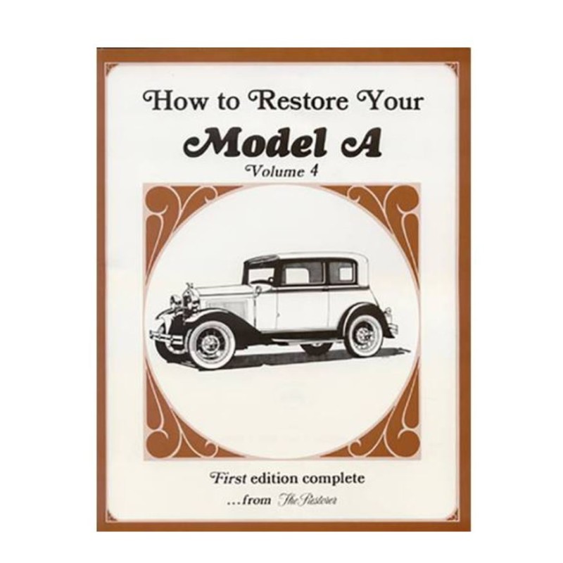 BMAFC-4 Wie Sie Ihr Ford Model-A wieder instand setzen können Band-4 Englisch 112 Seiten Ford Model-A 1928-1931