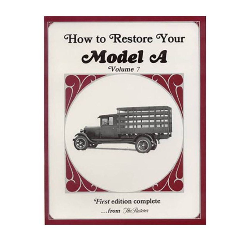 BMAFC-7 Wie Sie Ihr Ford Model-A wieder instand setzen können Band-7 Englisch 129 Seiten Ford Model-A 1928-1931