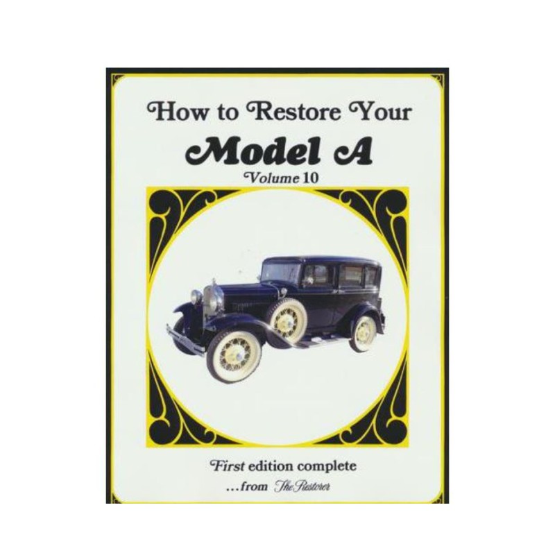 BMAFC-10 Wie Sie Ihr Ford Model-A wieder instand setzen können Band-10 Englisch 131 Seiten Ford Model-A 1928-1931