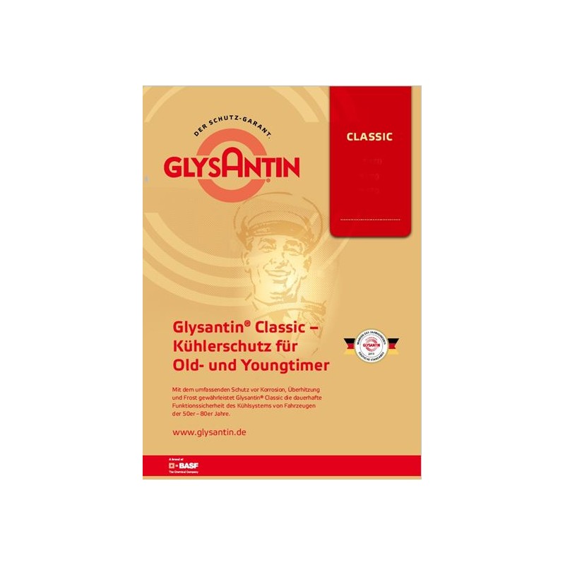 G-50-Q5 Kühlflüssigkeit Glysantin Classic Konzentrat G50 (Gelb) speziell geignet für alle Vorkriegsfahrzeuge G-50-Q5 Kühlflüssigkeit Glysantin Classic Konzentrat G50 (Gelb) speziell geignet für alle Vorkriegsfahrzeuge
